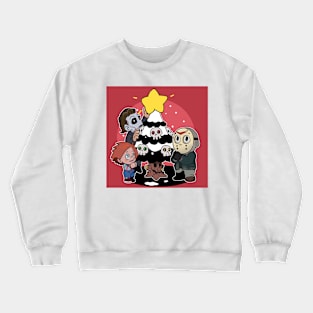 horror christmas Crewneck Sweatshirt